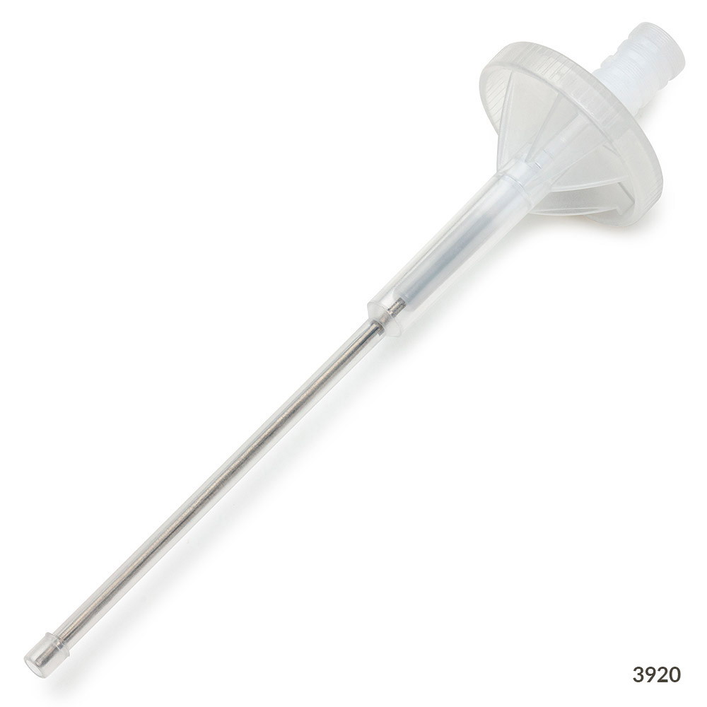 Globe Scientific RV-Pette PRO Dispenser Tip for Repeat Volume Pipettors, 0.05mL Repeater Pipet; Dispenser Tip; Syringe Tip; Dispenser Syringe; positive displacement